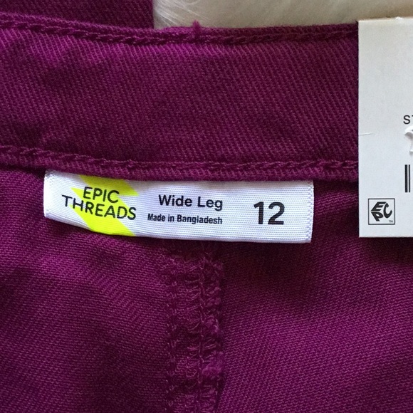 Epic Threads Wide Leg Cargo Pants - Picture 3 of 7